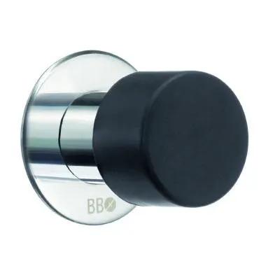 polished stainless steel door stop