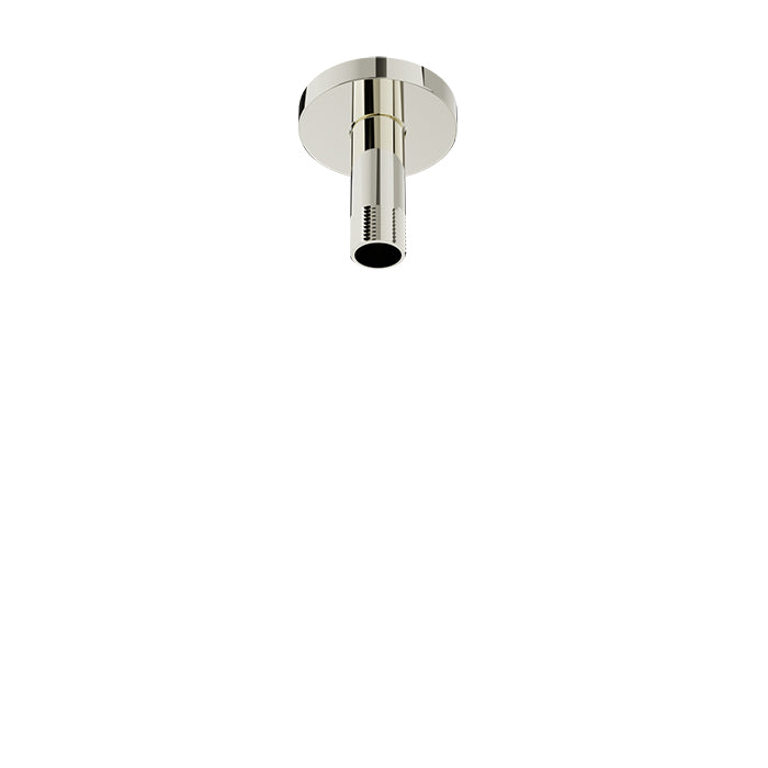 Baril Shower Components 3 inch Ceiling Mounted Shower Arm with Flange by Baril