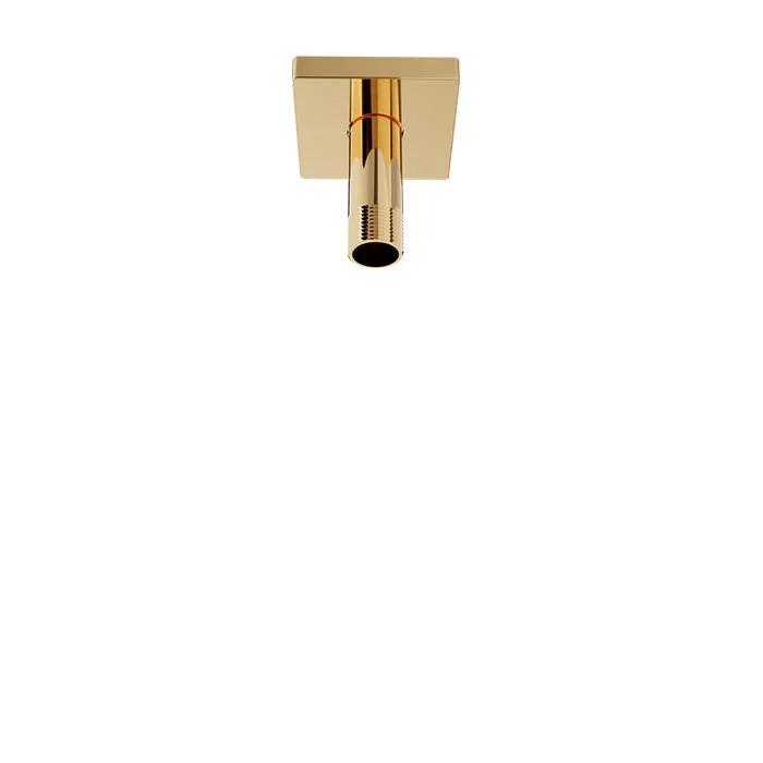 Baril Shower Components 3 inch Ceiling Mounted Shower Arm with Flange by Baril