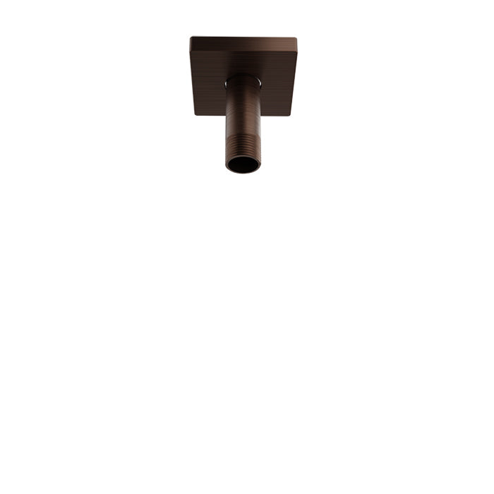 Baril Shower Components 3 inch Ceiling Mounted Shower Arm with Flange by Baril