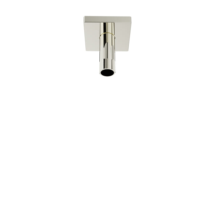 Baril Shower Components 3 inch Ceiling Mounted Shower Arm with Flange by Baril