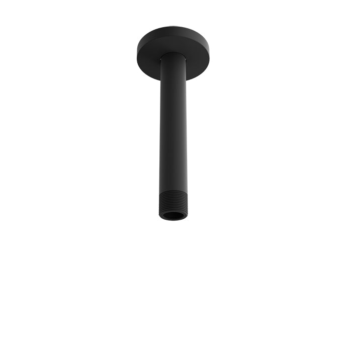 Baril Shower Components 6 inch Ceiling Mounted Shower Arm with Flange by Baril