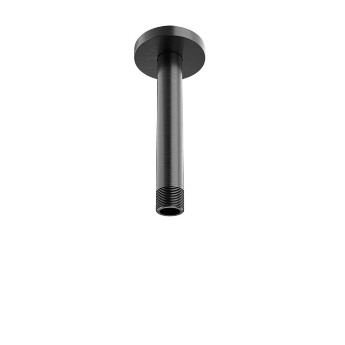 Baril Shower Components 6 inch Ceiling Mounted Shower Arm with Flange by Baril
