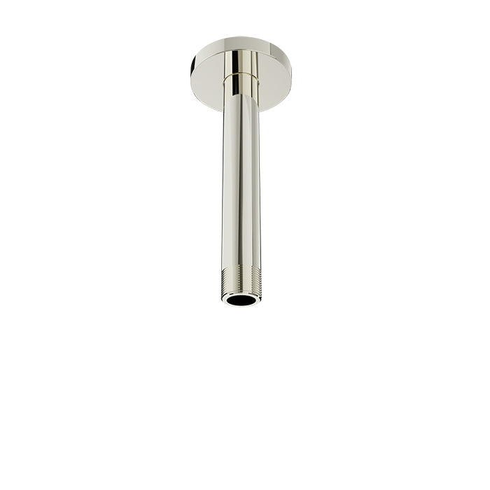 Baril Shower Components 6 inch Ceiling Mounted Shower Arm with Flange by Baril