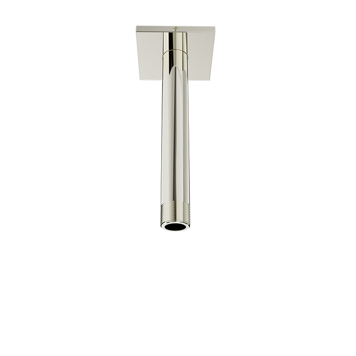 Baril Shower Components 6 inch Ceiling Mounted Shower Arm with Flange by Baril