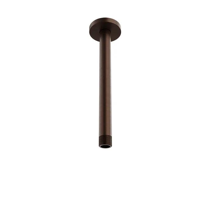 Baril Shower Components 9 inch Ceiling Mounted Shower Arm with Flange by Baril