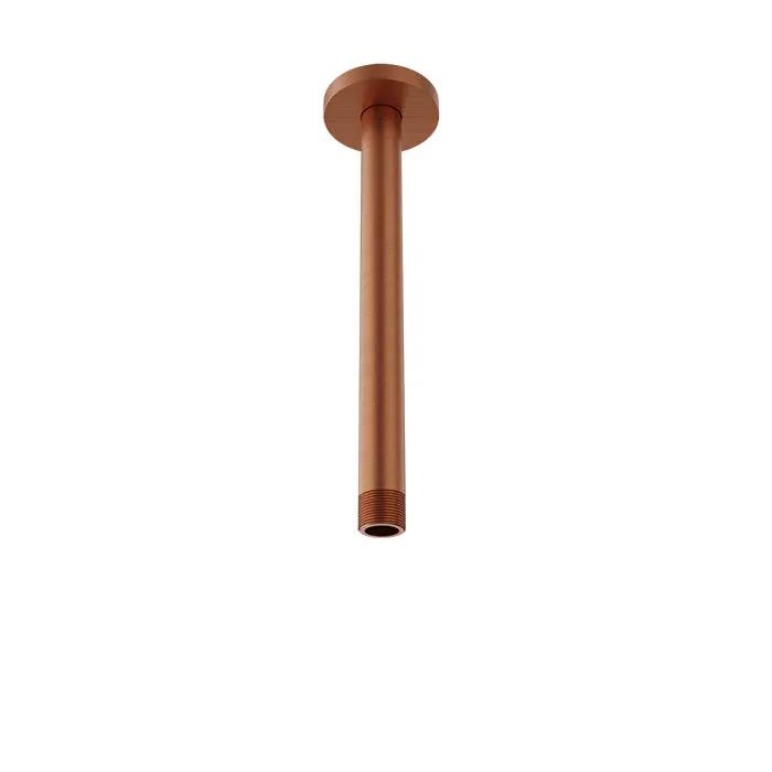 Baril Shower Components 9 inch Ceiling Mounted Shower Arm with Flange by Baril