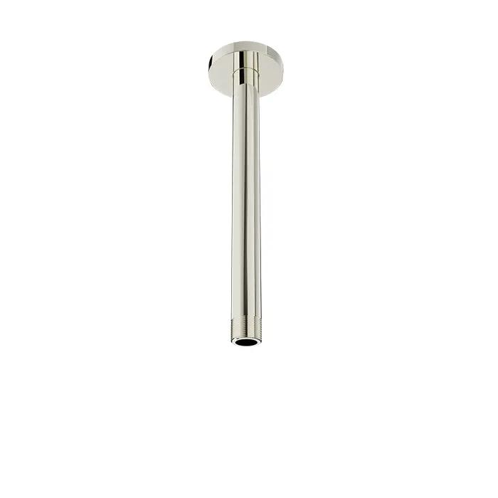 Baril Shower Components 9 inch Ceiling Mounted Shower Arm with Flange by Baril