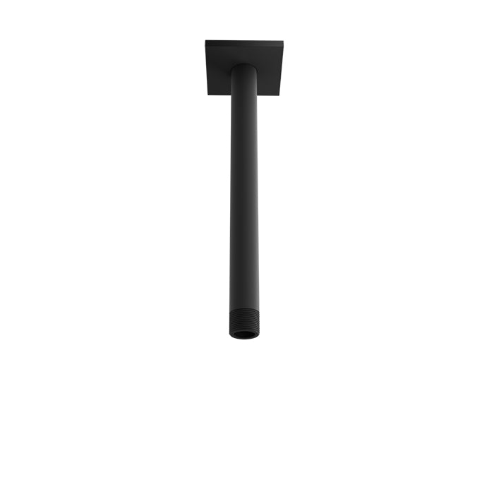 Baril Shower Components 9 inch Ceiling Mounted Shower Arm with Flange by Baril