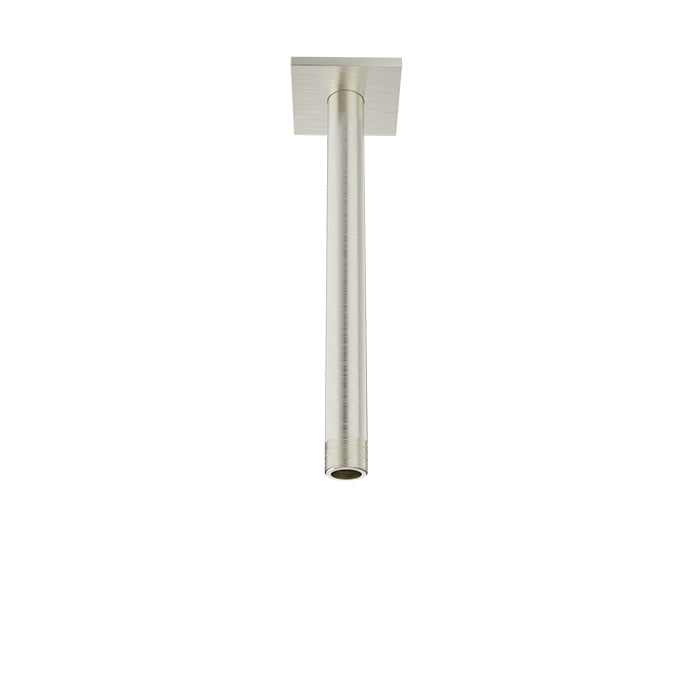 Baril Shower Components 9 inch Ceiling Mounted Shower Arm with Flange by Baril