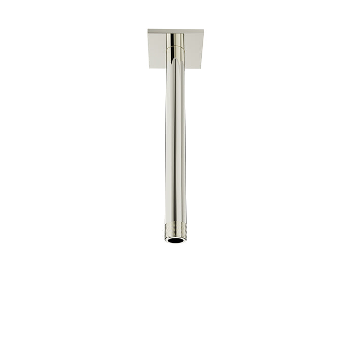 Baril Shower Components 9 inch Ceiling Mounted Shower Arm with Flange by Baril