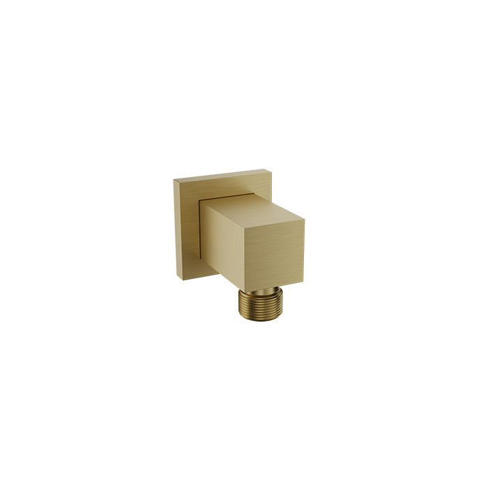 Baril Shower Components Square 1/2 inch F Wall Mounted Supply Elbow by Baril