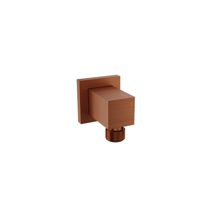 Baril Shower Components Square 1/2 inch F Wall Mounted Supply Elbow by Baril