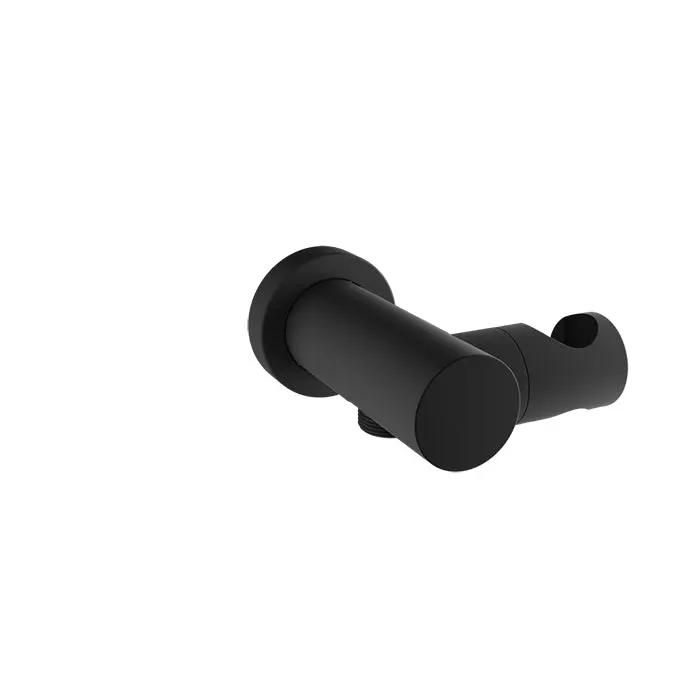 Baril Shower Components Wall Mounted Hand Shower Holder and Supply Elbow by Baril