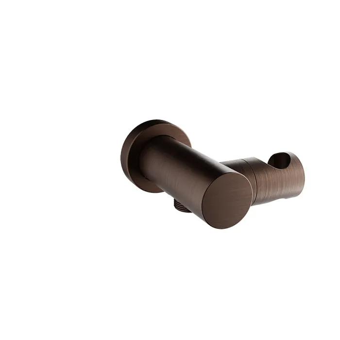 Baril Shower Components Wall Mounted Hand Shower Holder and Supply Elbow by Baril