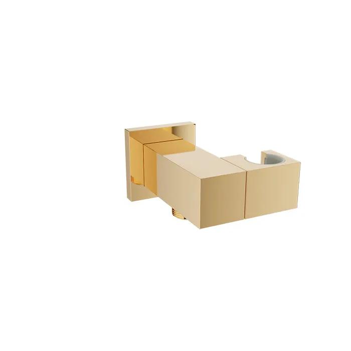 Baril Shower Components Wall Mounted Hand Shower Holder and Supply Elbow by Baril
