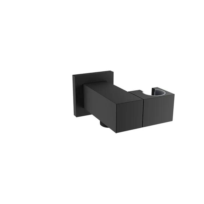 Baril Shower Components Wall Mounted Hand Shower Holder and Supply Elbow by Baril