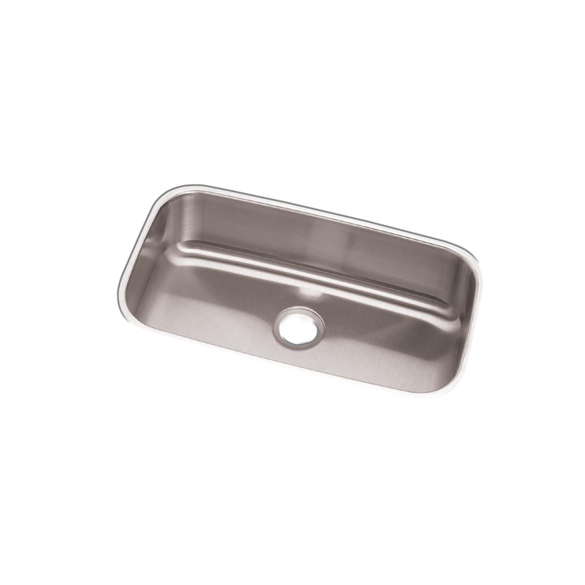 soft satin single bowl undermount sink