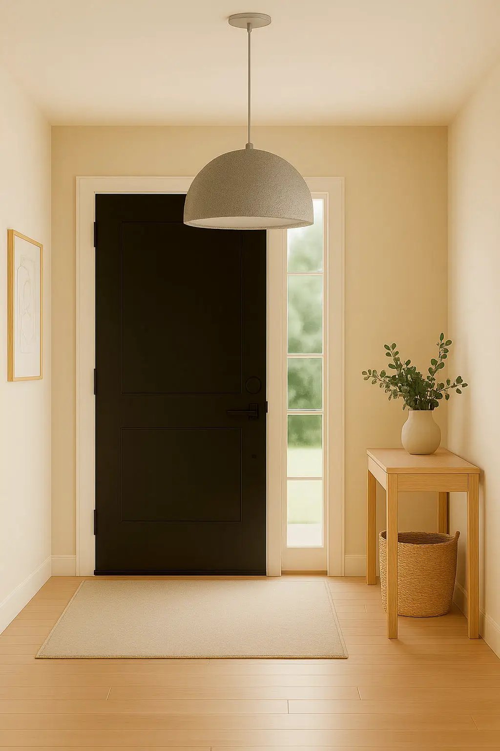 grey pendant light
