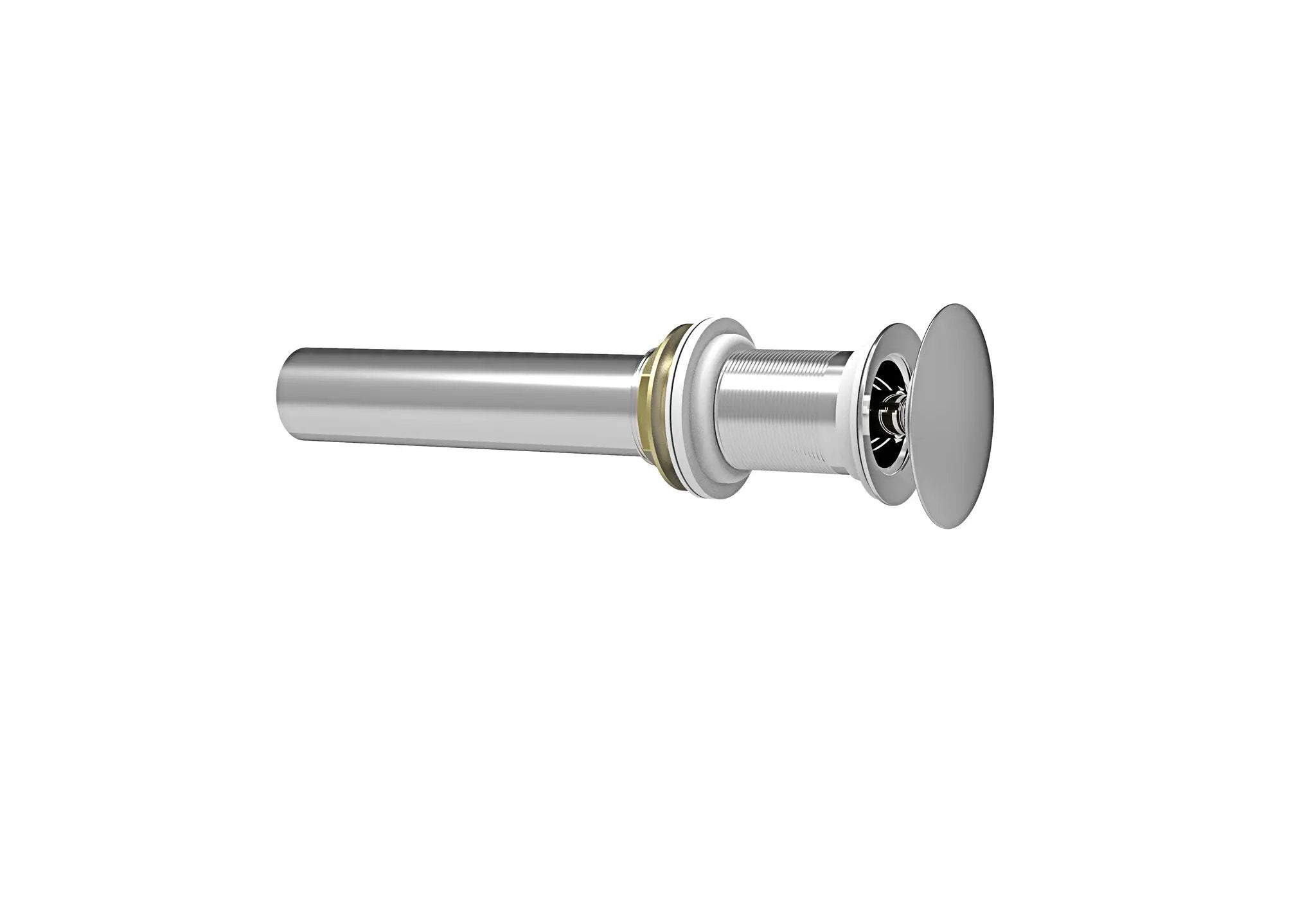 chrome pop-up drain