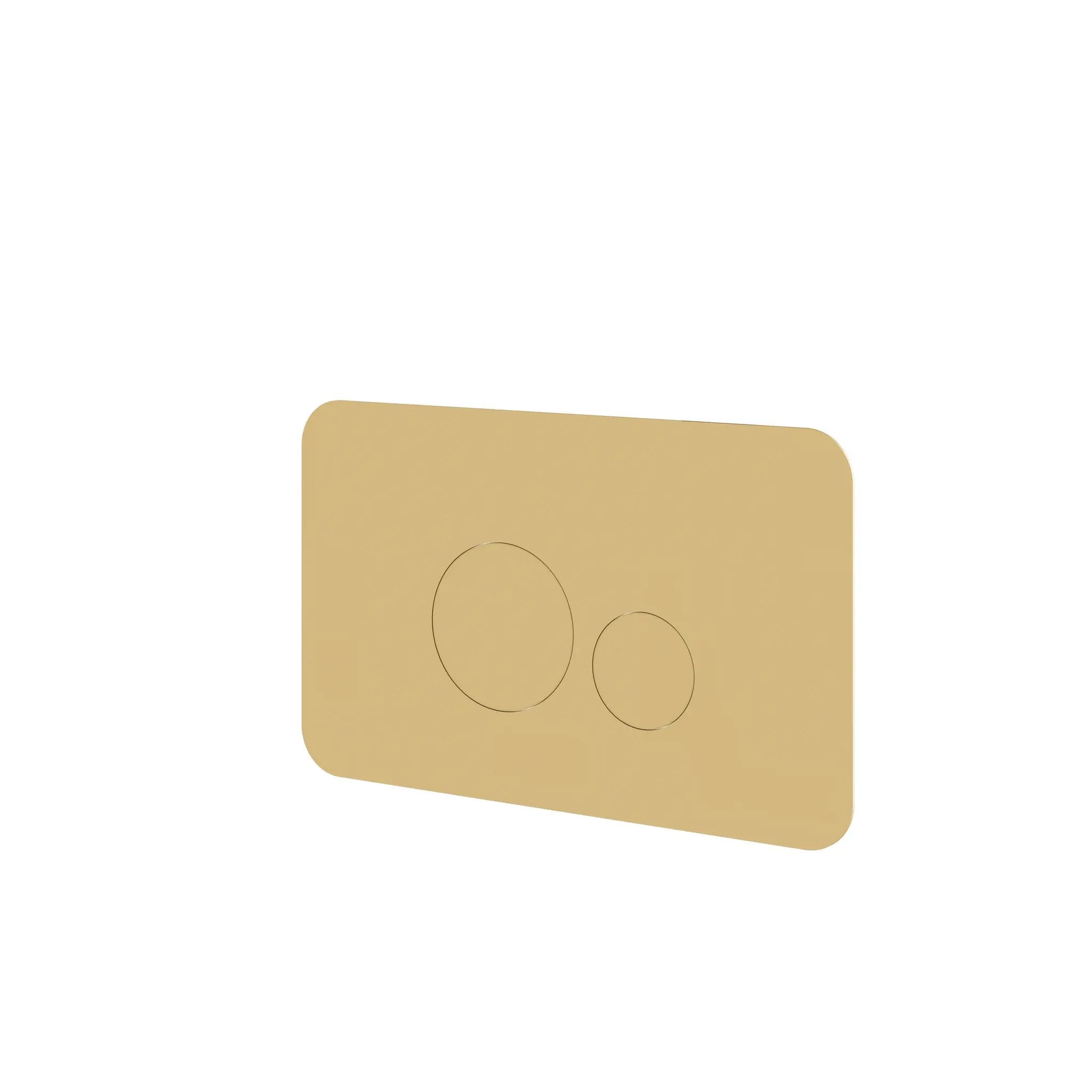 Aquabrass Round Flush Plate for Toilet by Aquabrass