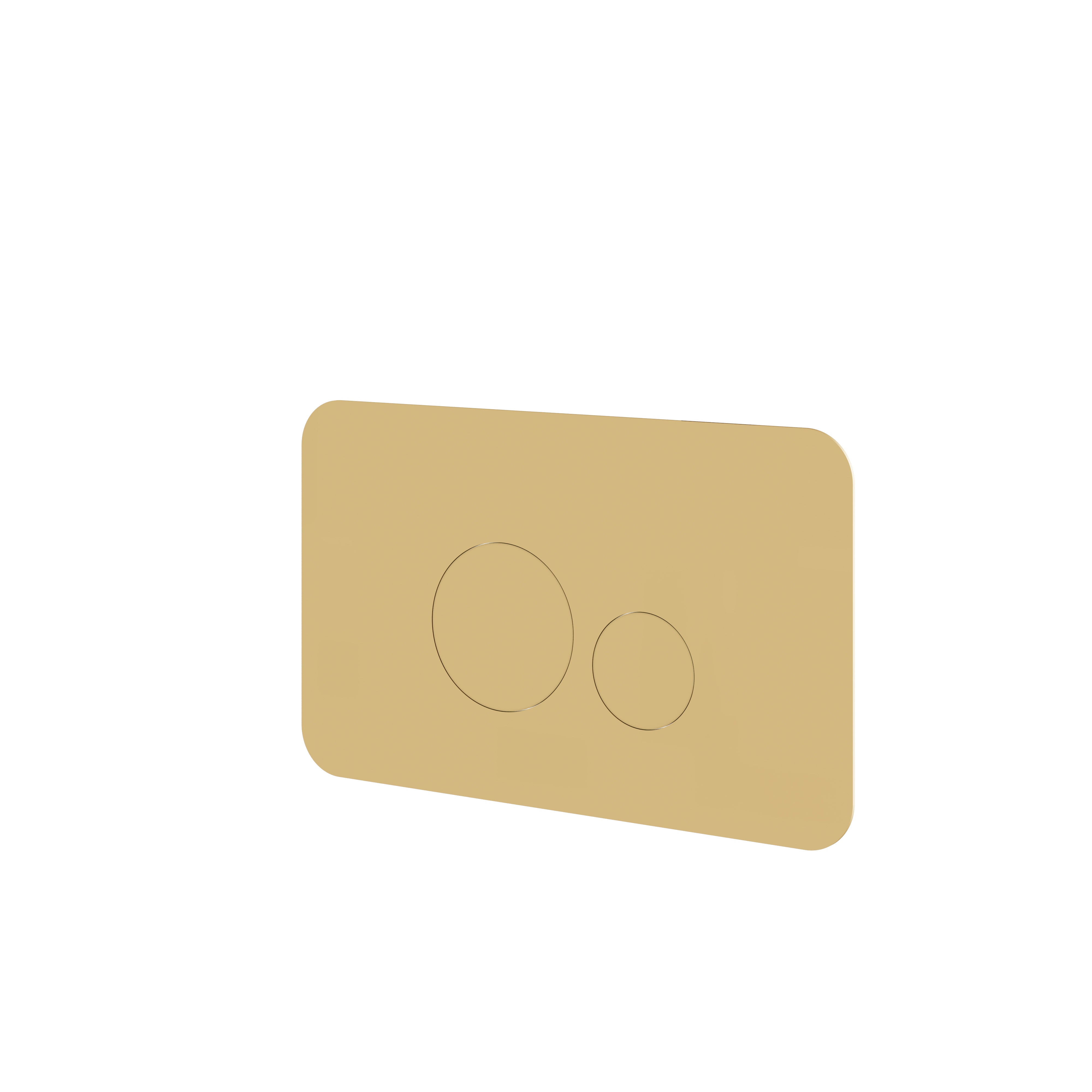 Aquabrass Round Flush Plate for Toilet