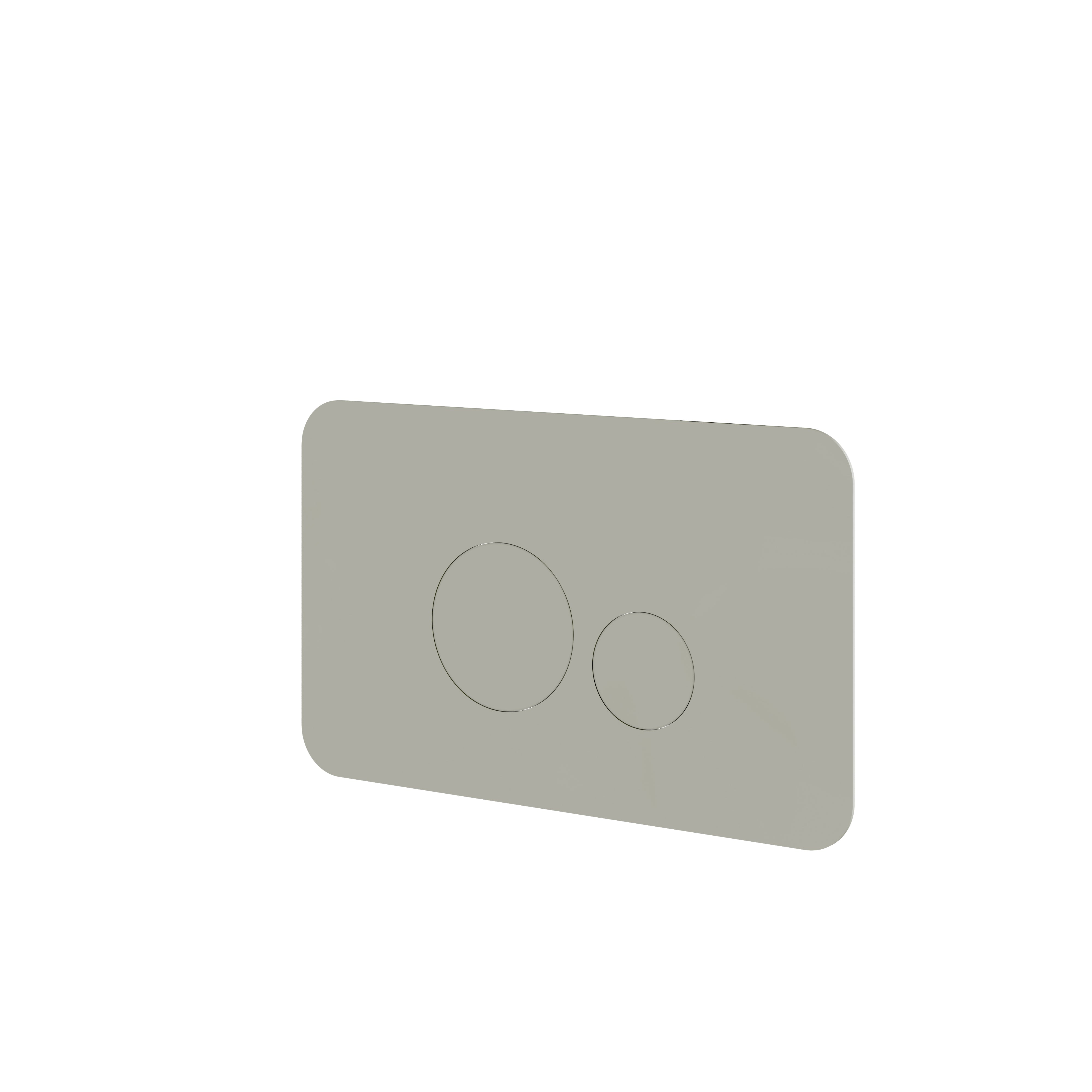 Aquabrass Round Flush Plate for Toilet