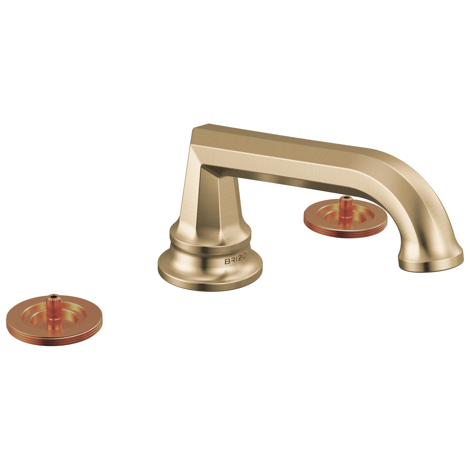Brizo Beauclere Widespread Lavatory Faucet with Low Spout - Less Handles 1.2 GPM by Brizo
