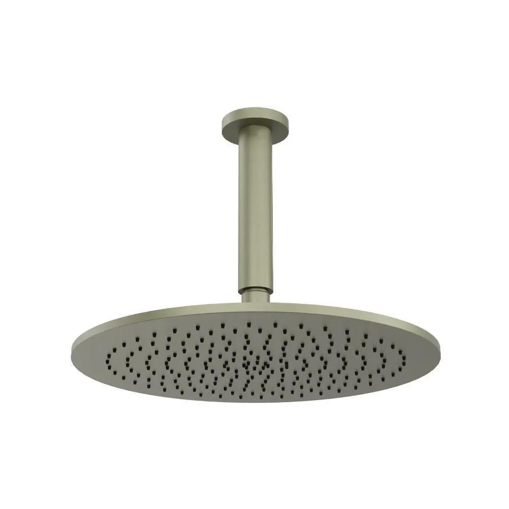 Flusso 12" Rain Head with 6" Ceiling Mount Arm by Flusso