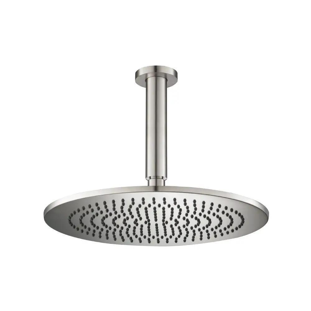 Flusso 12" Rain Head with 6" Ceiling Mount Arm by Flusso