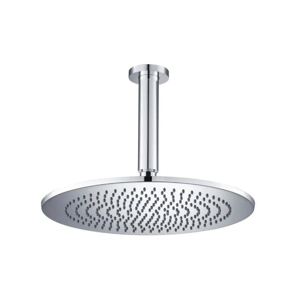 chrome shower head