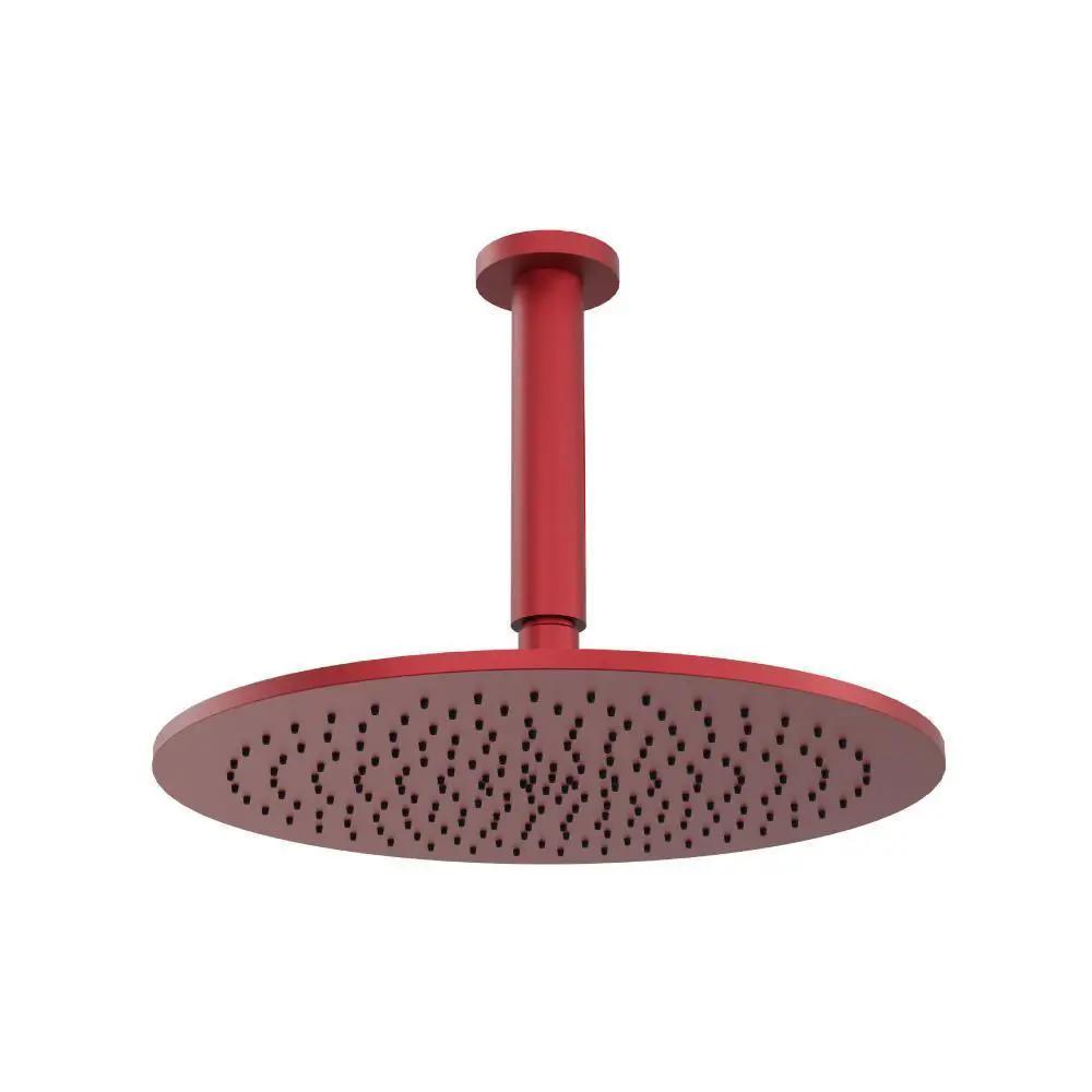 Flusso 12" Rain Head with 6" Ceiling Mount Arm by Flusso