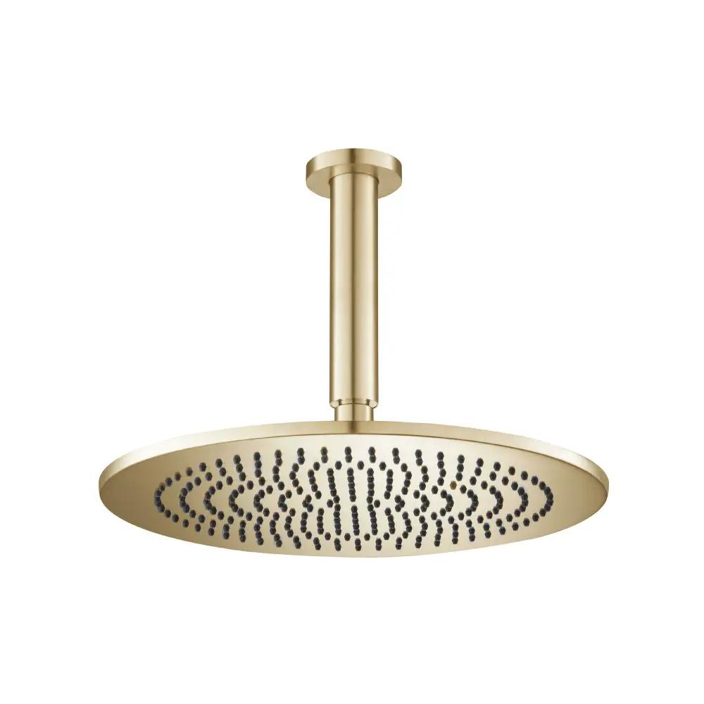 Flusso 12" Rain Head with 6" Ceiling Mount Arm by Flusso