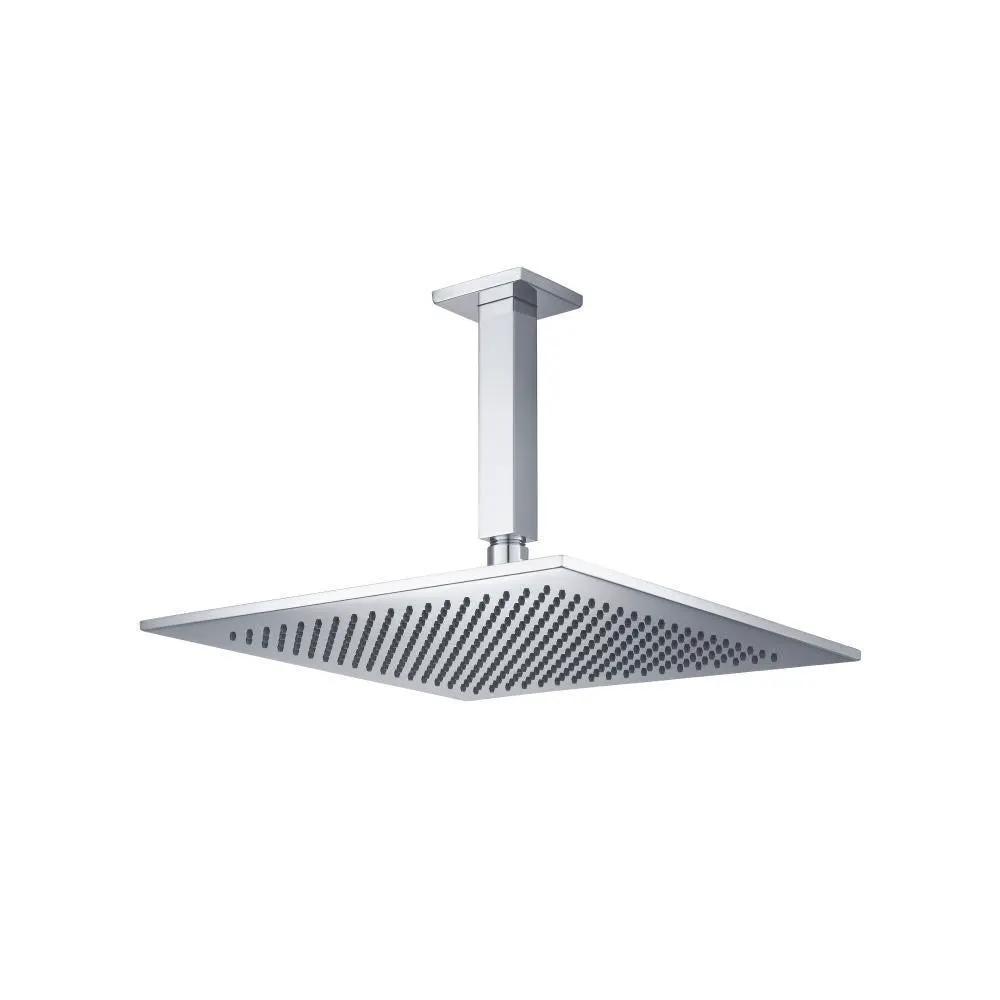 chrome shower head