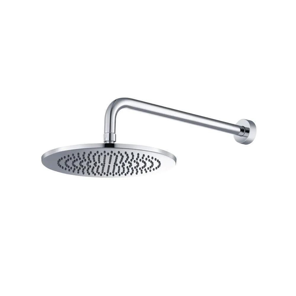 chrome shower head