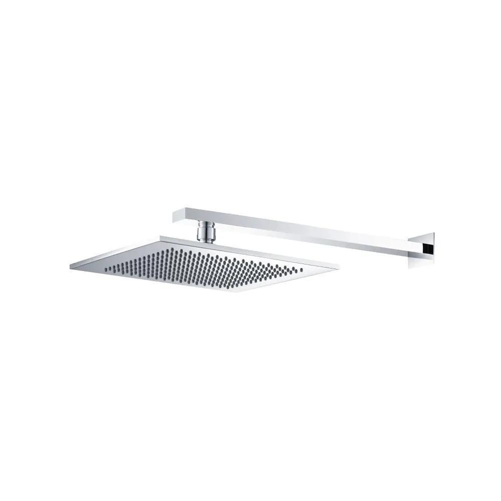 chrome shower head