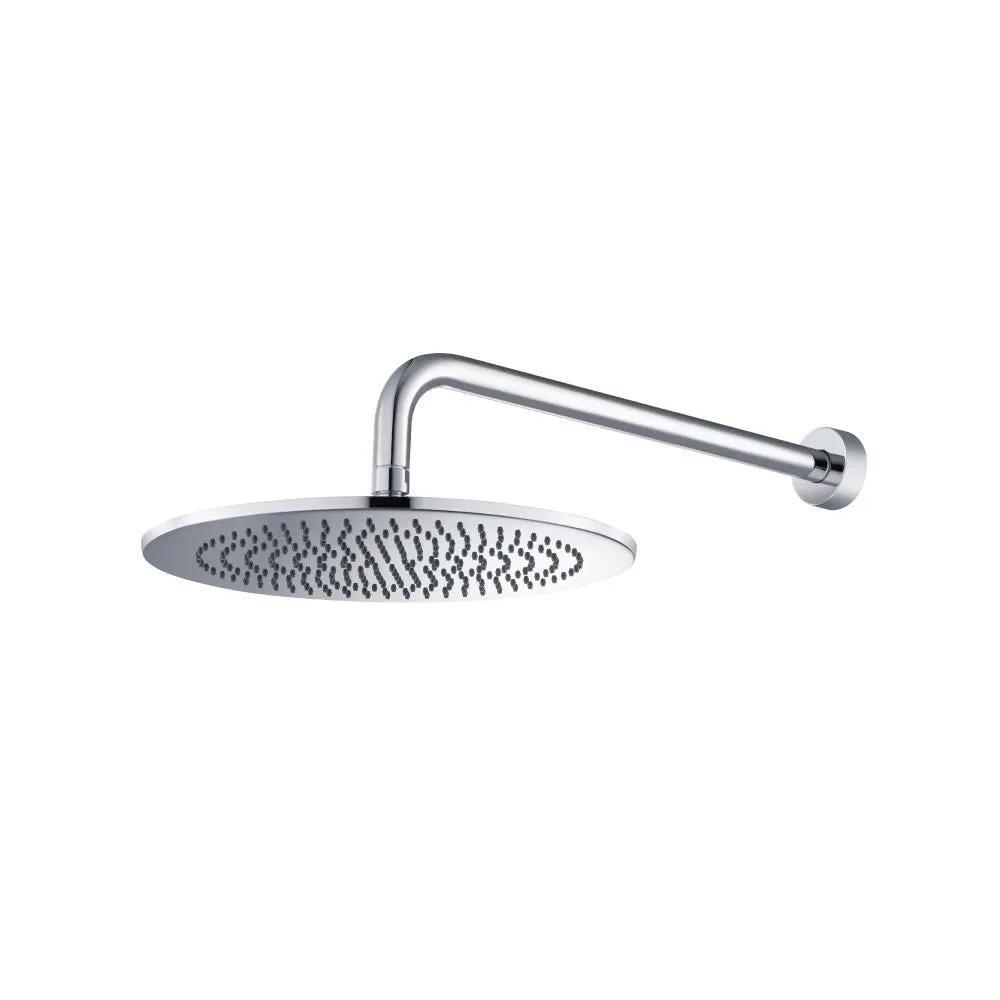 chrome shower head