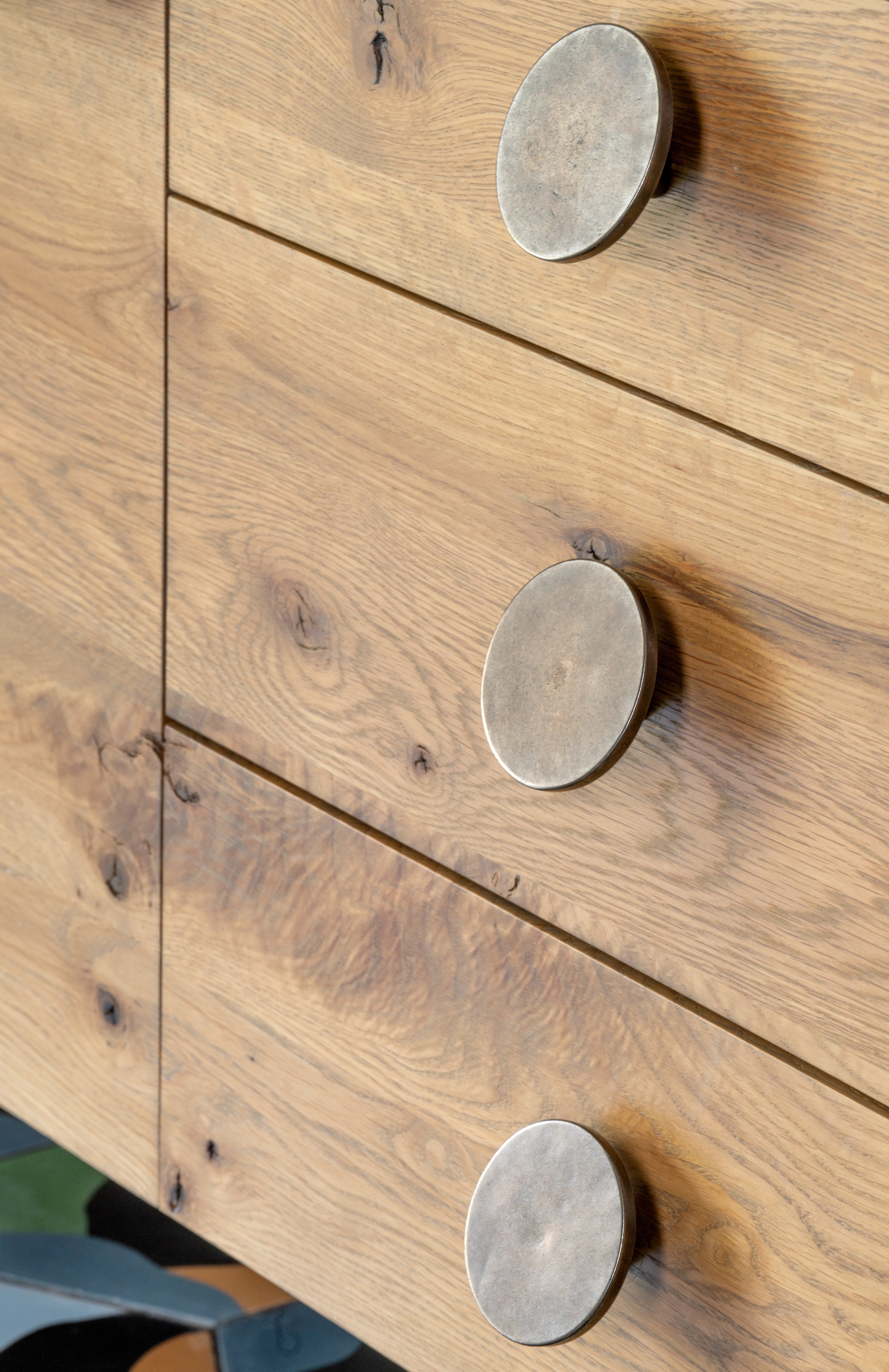 bronze brushed cabinet knob
