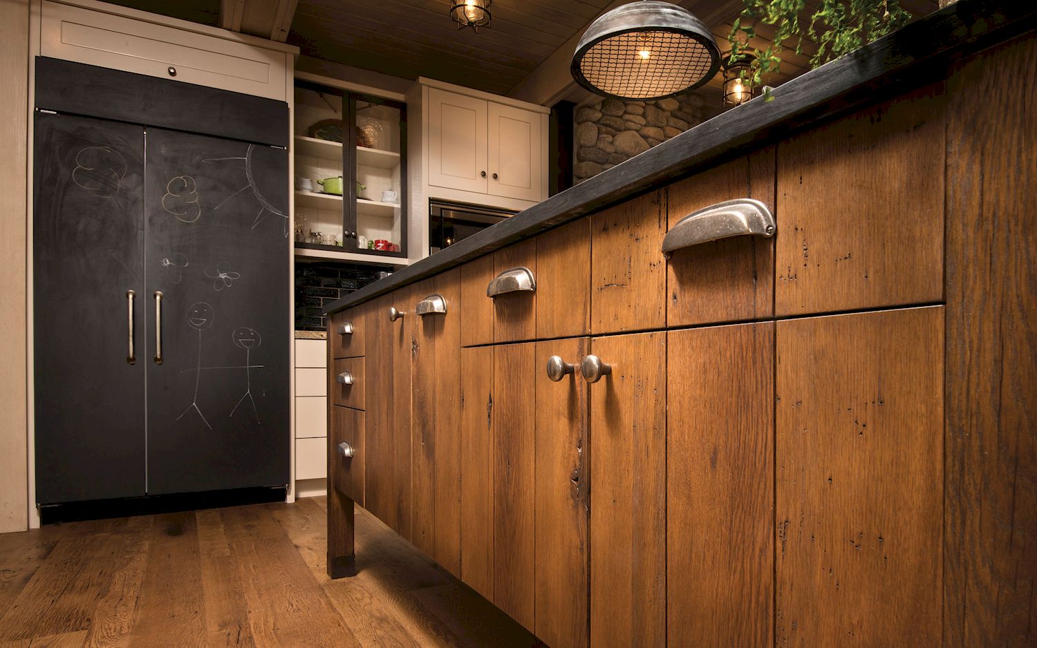 bronze rust cabinet pull