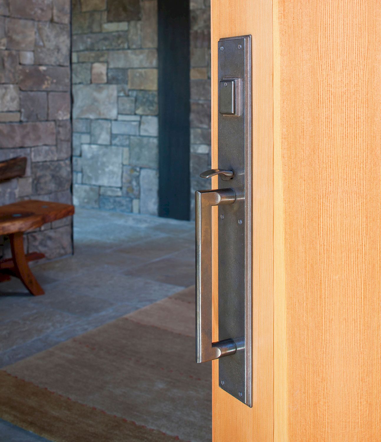 bronze medium cabinet pull