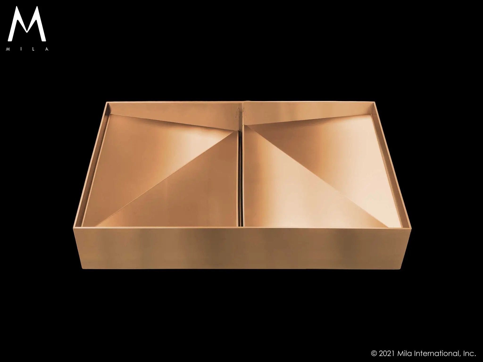 MILA GUELL Bathroom Top-Mount 20.25 x 13.25 Bathroom Sink by Mila International