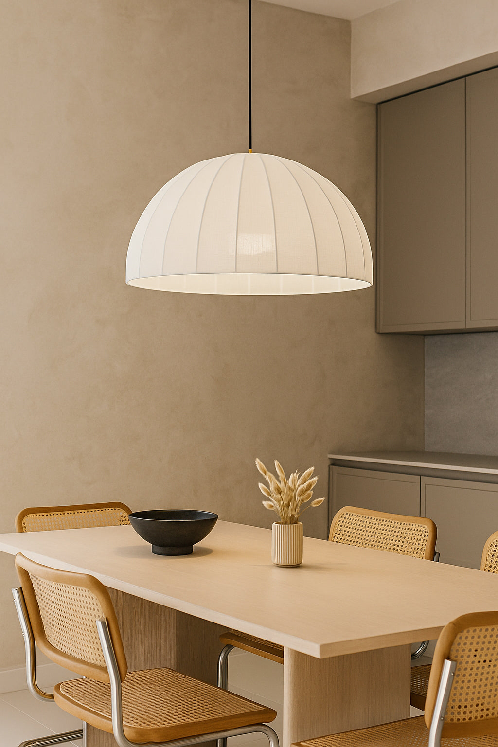 matte black pendant light