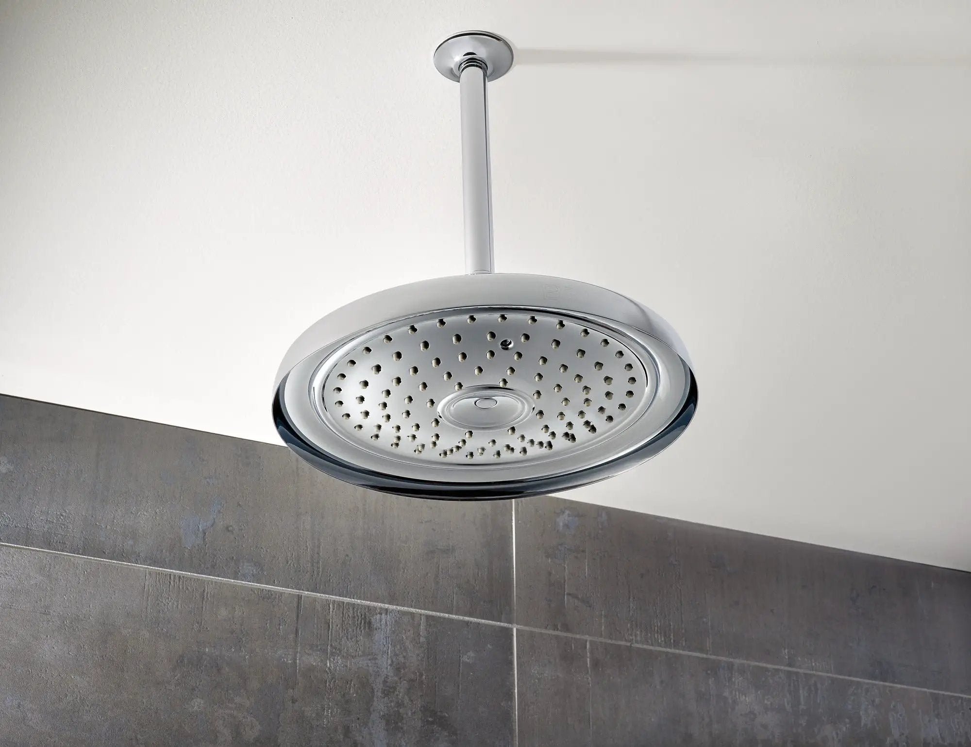 chrome shower head