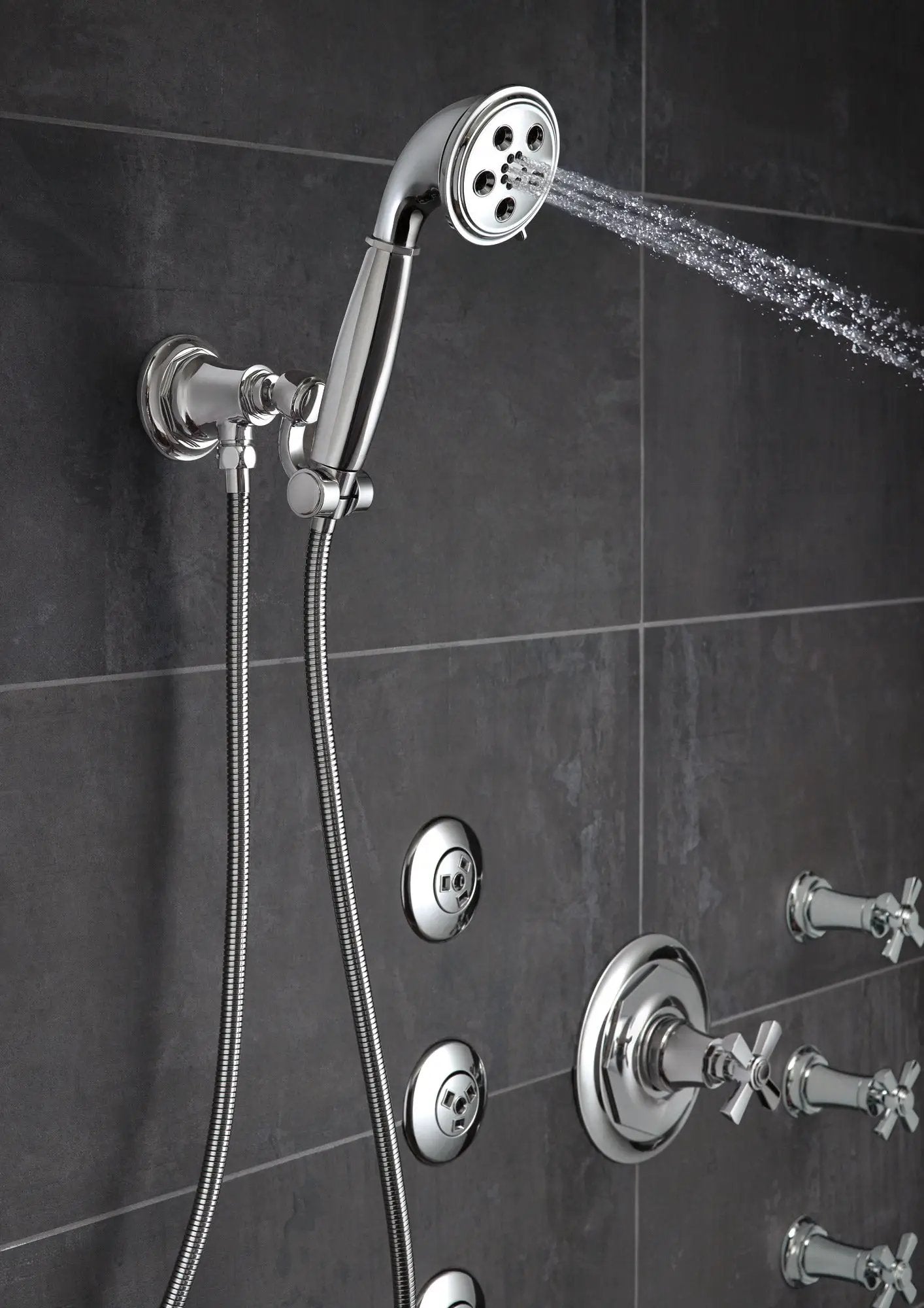 chrome handshower