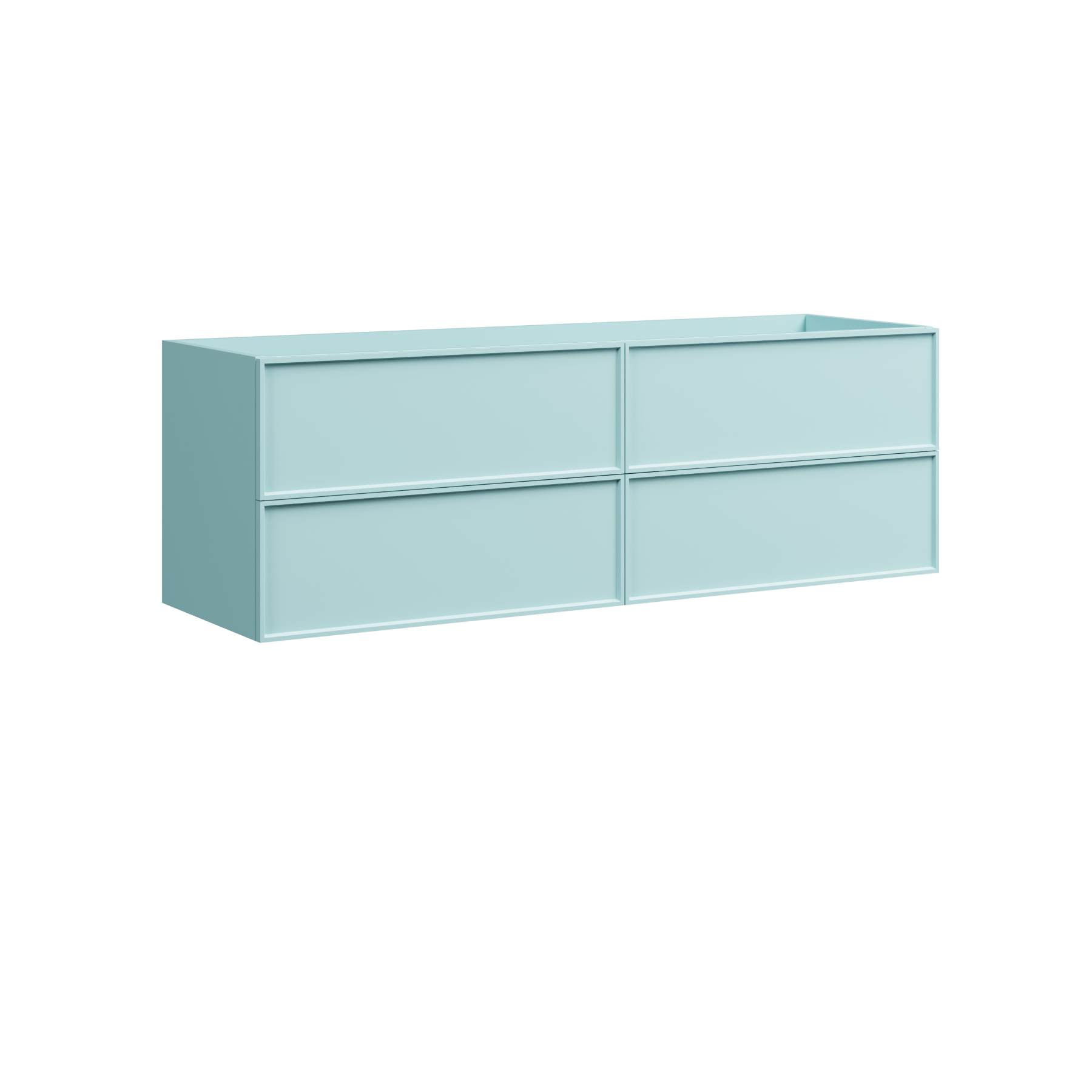 Timberline Roxbury 60" x 18" x 20" Wall Mounted Vanity by Timberline