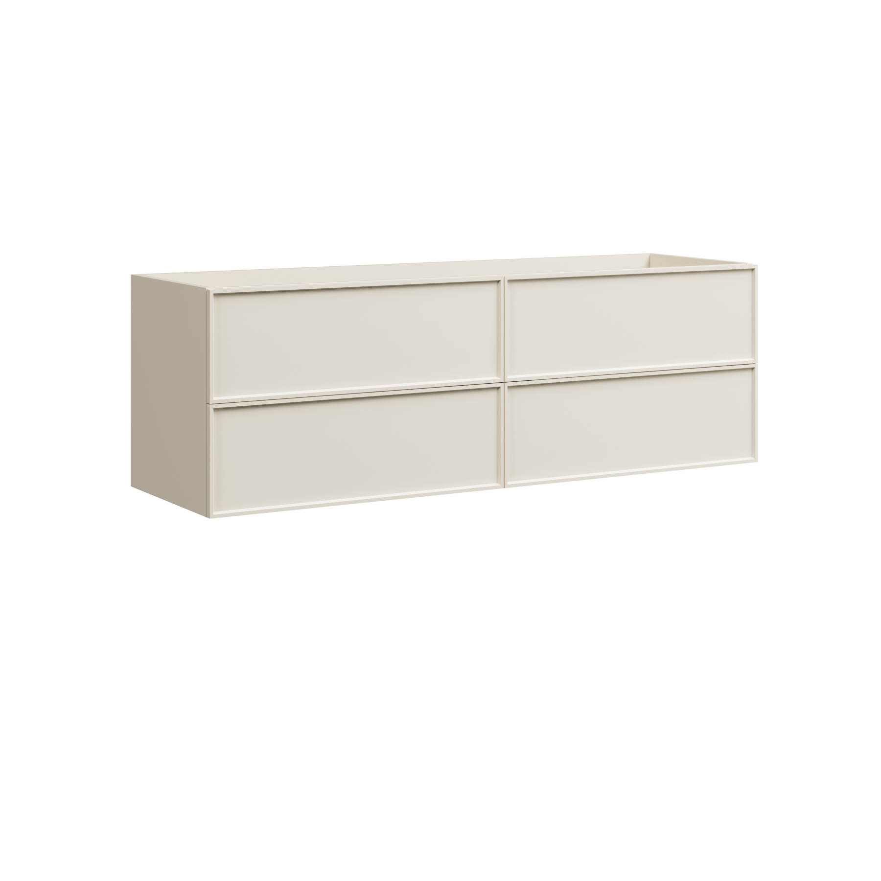 Timberline Roxbury 60" x 18" x 20" Wall Mounted Vanity by Timberline