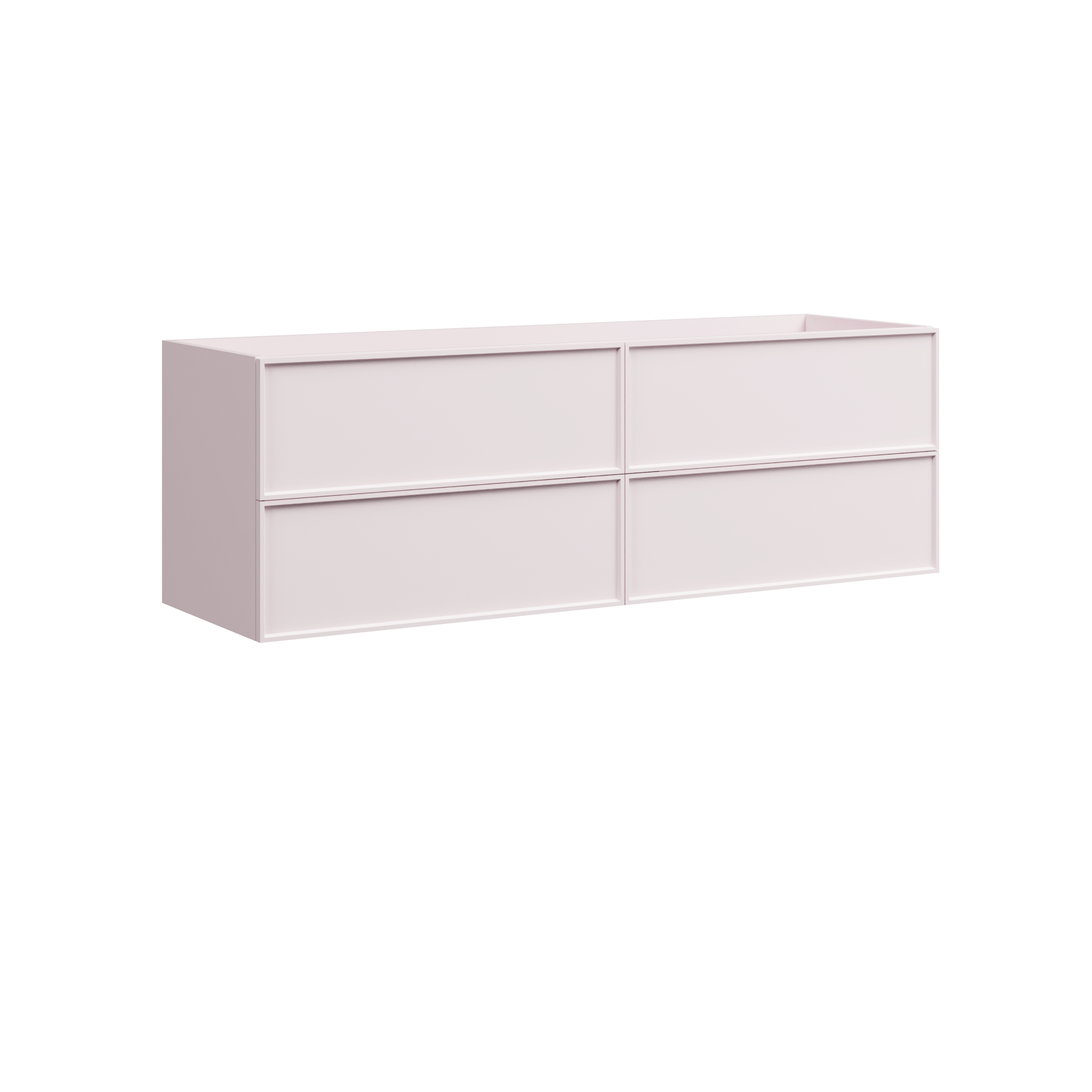 Timberline Roxbury 60" x 18" x 20" Wall Mounted Vanity by Timberline
