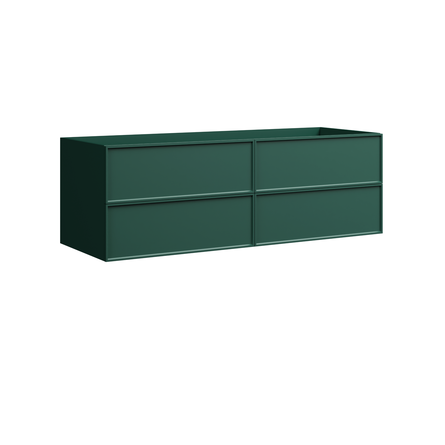 Timberline Roxbury 60" x 21" x 20" Wall Mounted Vanity