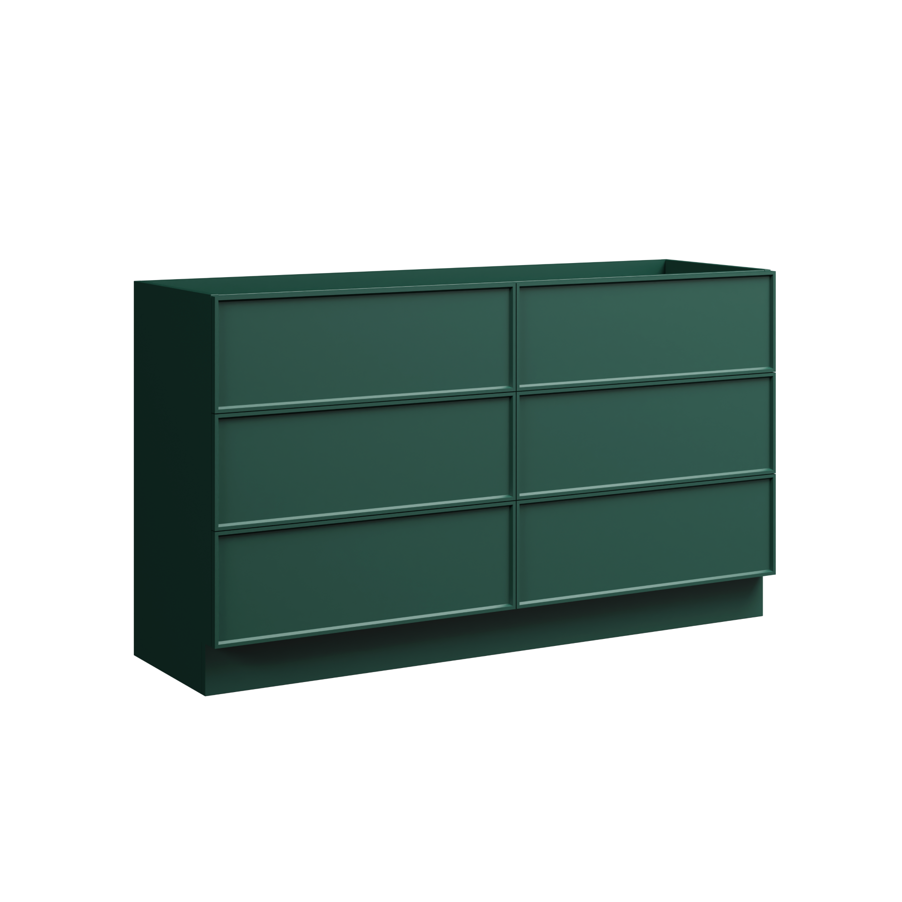 Timberline Roxbury 60" x 18" x 34.5" Floor Standing Double Vanity