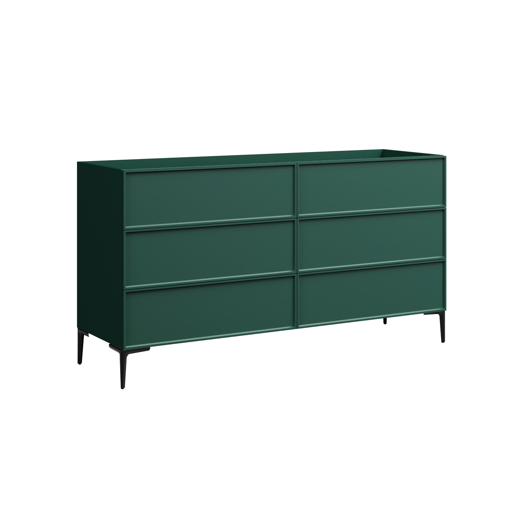 Timberline Roxbury 60" x 18" x 34.5" Double Vanity by Timberline